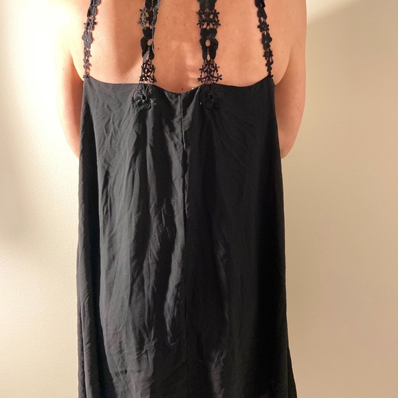 Francesca's Miami Black Midi Dress - Picture 2 of 2